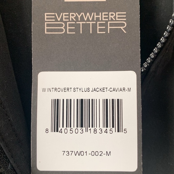NWT Nau Introvert Stylus Jacket Black M - Picture 7 of 12